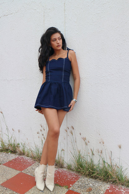 Vestido índigo soul