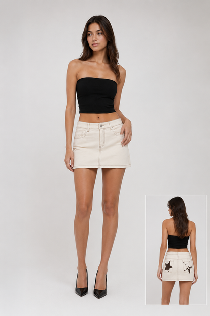 Falda Jean lucky l