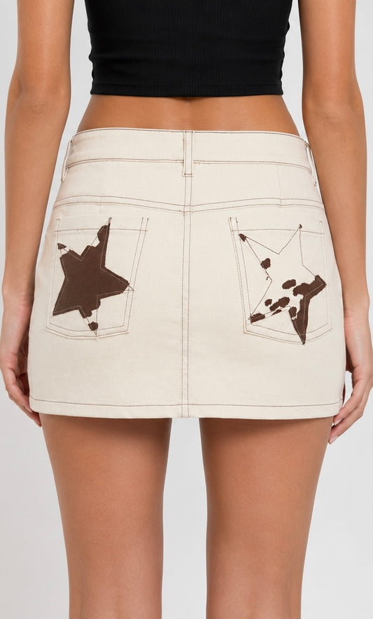 Falda Jean lucky l