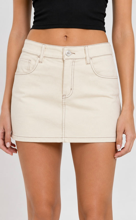 Falda Jean lucky l